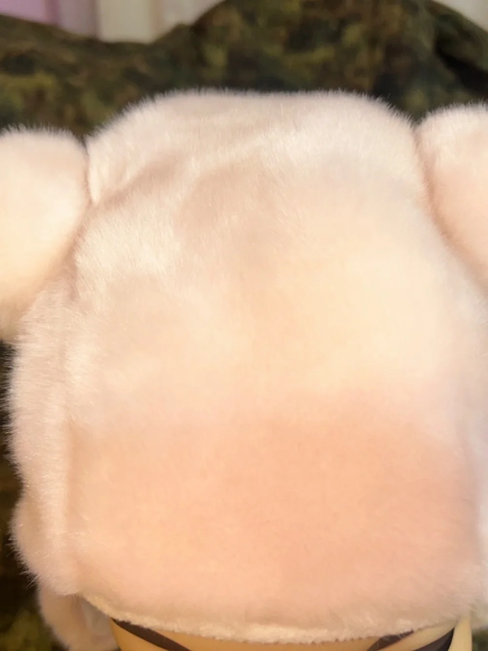 LIVLY Pink Faux Fur Warm Plush Bear Ears Premium Winter Trapper Hat Sz. 6-12m
